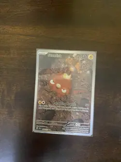 Pokemon Stunfisk Illustration Card 202/191 Surging Sparks Series - Image 1