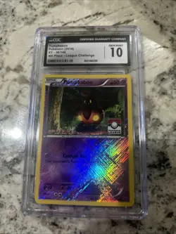 Pumpkaboo Reverse Holo Card 56/146 LP 4th Place League Challenge CGC 10 POP 1 - Image 1