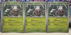 (Set Of 3) Pokemon Mega Evolution TCG Common Card - Shiftry (015/132) - Image 1