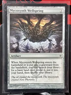 Mycosynth Wellspring - Reg - MTG - New Phyrexia - 145/175 - COMMON ~ NM - Image 2