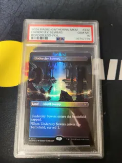 2024 MTG MURDERS AT KARLOV MANOR BORDERLESS-FOIL #332 UNDERCITY SEWERS PSA 10 - Image 1