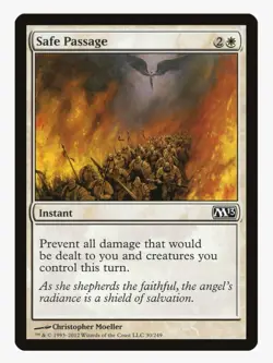 Safe Passage | M13 | EDH Pauper Staple | One-Sided Fog Combat Trick | MTG | LP - Image 1