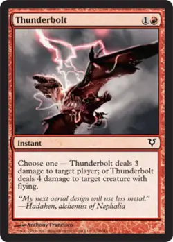 Thunderbolt - Medium Play MTG Avacyn Restored - Image 1