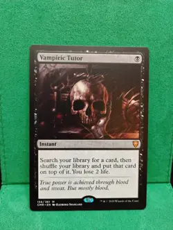 Vampiric Tutor - Foil CMR NM MTG - Image 1