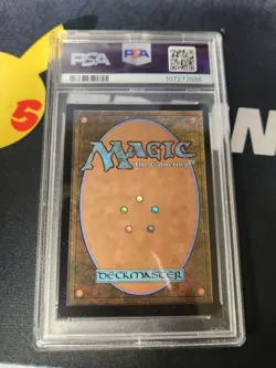 2023 MTG WILDS OF ELDRAINE: ENCHANTING TALES FOIL #25 RHYSTIC STUDY PSA 9 - Image 2