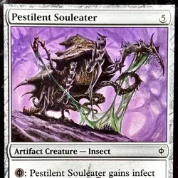 Pestilent Souleater - Reg - MTG - New Phyrexia - 149/175 - COMMON ~ NM - Image 1