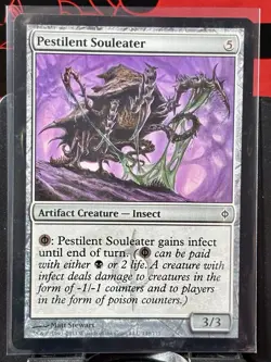 Pestilent Souleater - Reg - MTG - New Phyrexia - 149/175 - COMMON ~ NM - Image 2