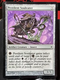 Pestilent Souleater - Reg - MTG - New Phyrexia - 149/175 - COMMON ~ NM - Image 3