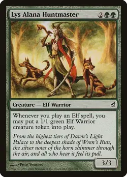 Lys Alana Huntmaster 1x MtG Lorwyn SP/NM - Image 1