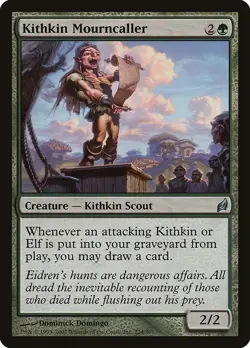 Kithkin Mourncaller 1x MtG Lorwyn SP/NM - Image 1