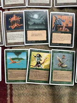 MTG: 4th Edition Spanish Card Lot. Magic The Gathering Card Lot - Image 3