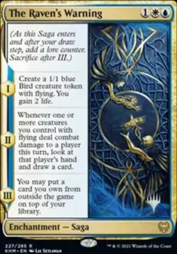 The Raven's Warning - Promo Pack - Promo Pack: Kaldheim # MTG Magic The Gatherin - Image 1