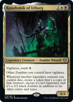 Ratadrabik of Urborg - Dominaria United #213/281 MTG Magic The Gathering - Image 1