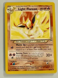 Light Flareon 46/105 Neo Destiny Regular Pokemon TCG - Image 1