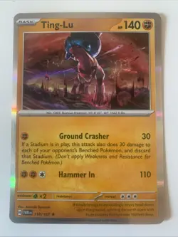 Ting-Lu - 110/167 - Pokemon TCG - Twilight Masquerade - Rare Holo - NM - Image 1