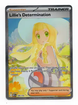 Pokemon Mega Evolution Lillie's Determination SIR 184/132 - Image 1