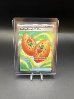 Pokemon TCG Mega Evolution Buddy-Buddy Poffin 167/132 NM - Image 1