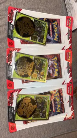 x3 Destined Rivals pokemon booster packs - Image 1