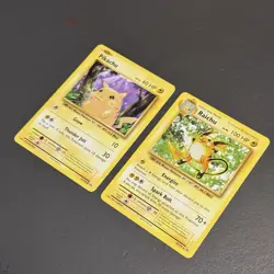 Pikachu 35/108 and Raichu 36/108 NM/LP XY Evolutions Deck Exclusives Pokemon TCG - Image 2