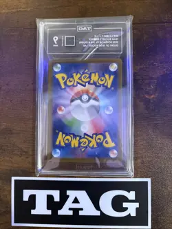Pokemon Team Rockets Meowth AR 109/098 SV10 Japanese Edition Tag 9 - Image 2