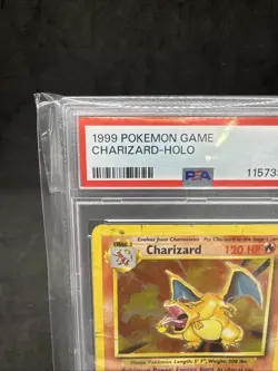 Pokemon 1999 Base Set Charizard Holo PSA 1 - Hard To Attain Grade - Image 2
