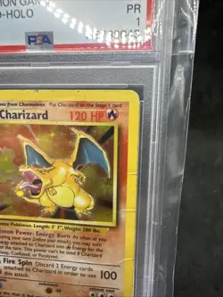 Pokemon 1999 Base Set Charizard Holo PSA 1 - Hard To Attain Grade - Image 4