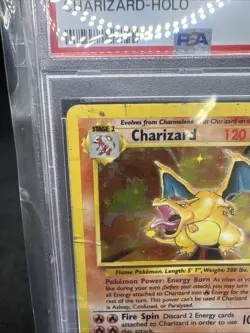 Pokemon 1999 Base Set Charizard Holo PSA 1 - Hard To Attain Grade - Image 5