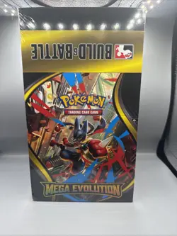 Pokemon TCG Mega Evolution BUILD AND BATTLE DISPLAY BOX 10 ct Factory Sealed - Image 1