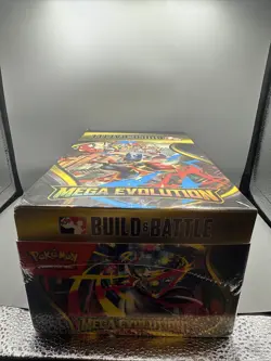 Pokemon TCG Mega Evolution BUILD AND BATTLE DISPLAY BOX 10 ct Factory Sealed - Image 2