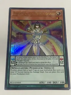 YuGiOh Performapal Five-Rainbow Magician - BLLR-EN005 - Ultra Rare - 1st Edition - Image 1
