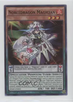 Nobledragon Magician 1st Ed. YuGiOh Master of Pendulum Structure Deck - Image 1