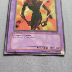 Yugioh Flame Ghost LOB-029 Rare 1st Ed NM - Image 4