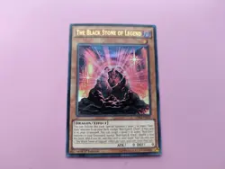 Yugioh The Black Stone of Legend LDK2-ENJ05 1st edition Ultra Rare - Image 1