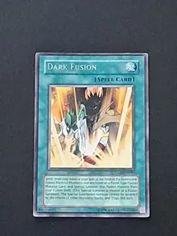 Yugioh Dark Fusion GLAS-EN047 Unlimited LP - Image 1