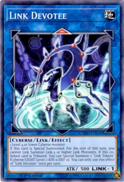 YUGIOH ~ LINK DEVOTEE ~ 1st EDITION COMMON ~ CYHO-EN036 - Image 1