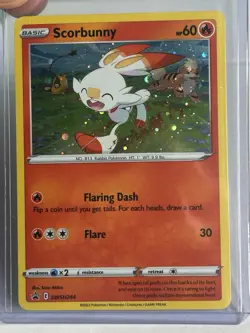 Scorbunny SWSH244 Cosmo holo - NM - Pokemon TCG Card - Image 1