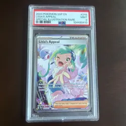 Pokemon TCG Lisia's Appeal Trainer Card 234/191 Surging Sparks (PSA 9) - Image 1