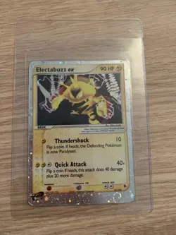 Pokemon Card 2003 EX Ruby & Sapphire Electabuzz EX 97/109 - Image 1