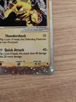 Pokemon Card 2003 EX Ruby & Sapphire Electabuzz EX 97/109 - Image 5