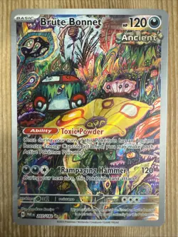 Brute Bonnet - 207/182 - Pokemon Paradox Rift Illustration Rare Card NM - Image 1