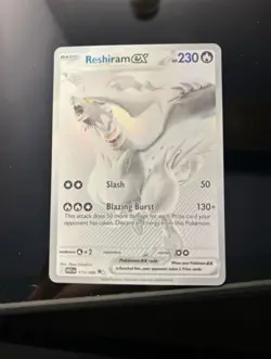 Reshiram ex #173/086 Pokemon Card TCG White Flare English BWR Pack Fresh Mint/NM - Image 1
