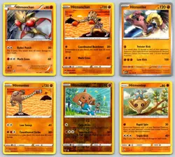 (6) Hitmonchan Hitmonlee Hitmontop Pokemon Card Lot Reverse Holo TCG Collection - Image 1