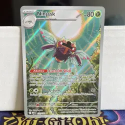 NINJASK 137/132 ILLUSTRATION RARE MEGA EVOLUTIONS POKEMON CARD - Image 1