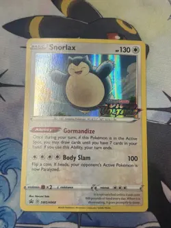 Snorlax - (Prerelease) SWSH068 SWSH: Sword & Shield Promo Cards Holo - Image 1