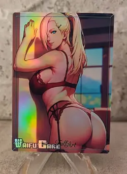 Ino Trading Card Waifu Goddess Story Anime Girl holo Karte Manga Full Art - Image 1
