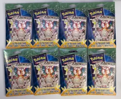 Pokemon Mini Pack Ultra Rare 4 Foil Cards Lot Of 8 New TCG Release - Image 1
