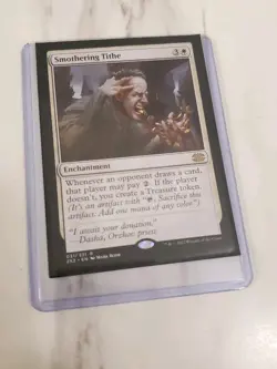 Smothering Tithe Double Masters 2022 Regular Card Lightly Played Condition - Image 5