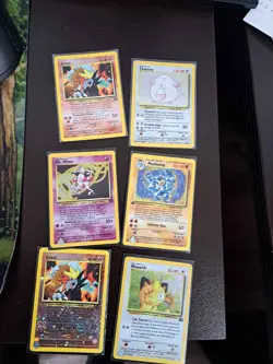 Pokemon vintage foils lot 14 vintage holo cards you will get all cards pictured - Image 1