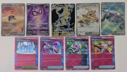 Lot of 9 Pokemon TCG Mixed Card Lot- SIR, Ace Spec, Full Art, & More - Image 1