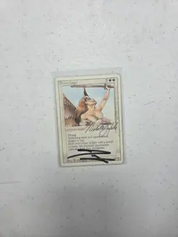 Serra Angel Revised Edition Regular double signed. Richard Garfield - Image 1